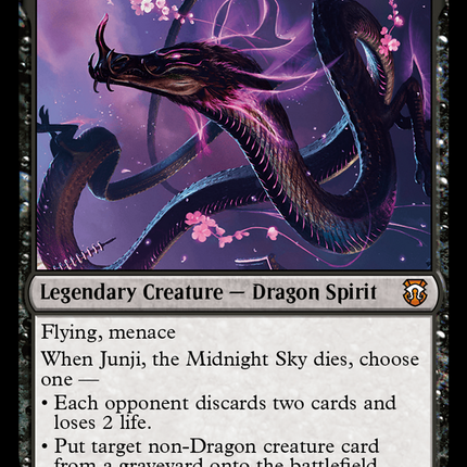 Junji, the Midnight Sky [Modern Horizons 3 Commander]
