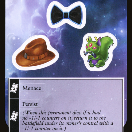 Night Brushwagg Ringmaster [Unfinity Sticker Sheets]