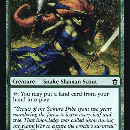 Sakura-Tribe Scout [The List] Foil