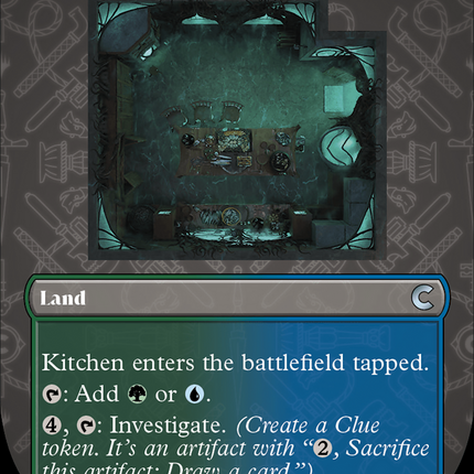 Kitchen (Borderless) [Ravnica: Clue Edition]