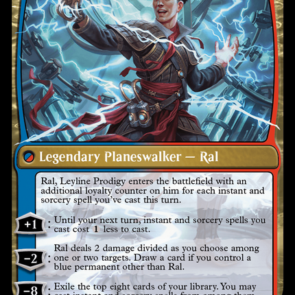 Ral, Monsoon Mage // Ral, Leyline Prodigy [Modern Horizons 3] Foil