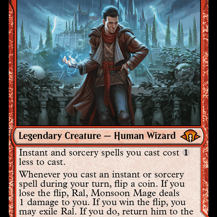 Ral, Monsoon Mage // Ral, Leyline Prodigy [Modern Horizons 3] Foil