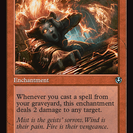 Burning Vengeance (Retro Frame) [Innistrad Remastered] Foil