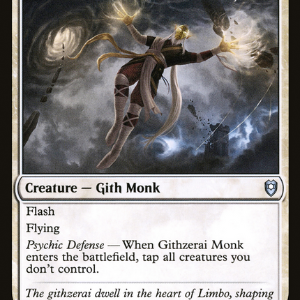 Githzerai Monk [Commander Legends: Battle for Baldur's Gate]