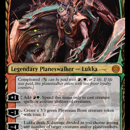 Lukka, Bound to Ruin [Phyrexia: All Will Be One Promos]