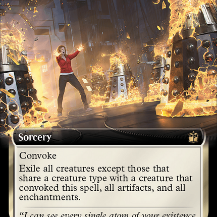 Everything Comes to Dust (Extended Art) [Doctor Who] Surge Foil