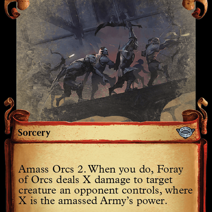 Foray of Orcs (Showcase) [The Lord of the Rings: Tales of Middle-earth]