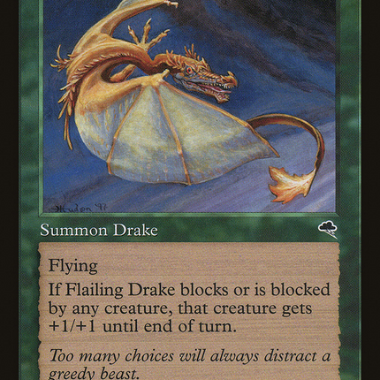 Flailing Drake (227) [Tempest]
