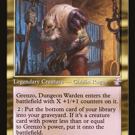 Grenzo, Dungeon Warden (Retro) [Time Spiral Remastered]