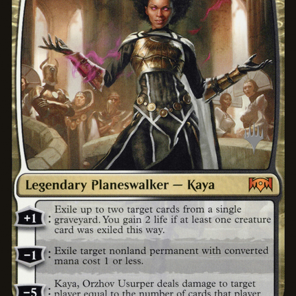 Kaya, Orzhov Usurper [Ravnica Allegiance Promos]