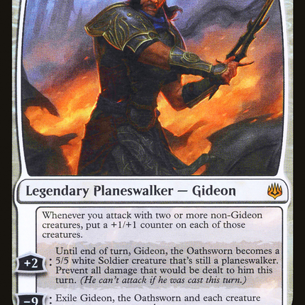 Gideon, the Oathsworn [War of the Spark] Foil