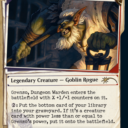 Grenzo, Dungeon Warden (Showcase) [Secret Lair Drop]