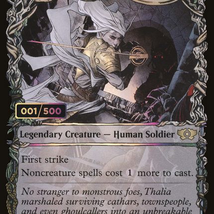 Thalia, Guardian of Thraben (Showcase) [Multiverse Legends] Serialized Foil