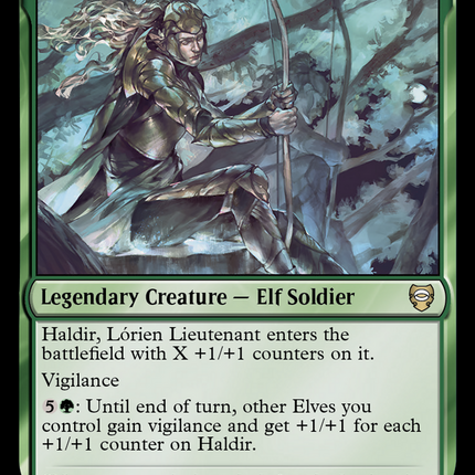 Haldir, Lórien Lieutenant [Tales of Middle-earth Commander]