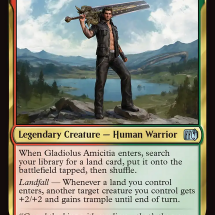 Gladiolus Amicitia [FINAL FANTASY] Foil