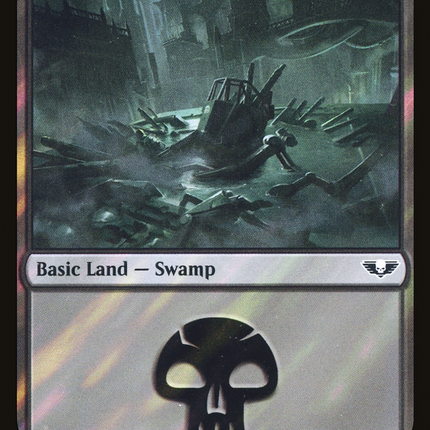 Swamp (314★) [Warhammer 40,000 Commander] Surge Foil