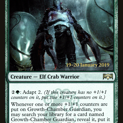 Growth-Chamber Guardian [Ravnica Allegiance Promos] Prerelease Foil