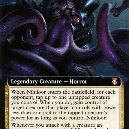 Nihiloor (Extended Art) [Forgotten Realms Commander]