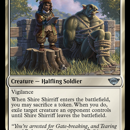 Shire Shirriff [The Lord of the Rings: Tales of Middle-earth]