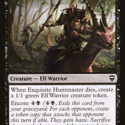 Exquisite Huntmaster [Commander Legends]