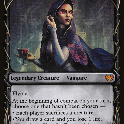 Henrika Domnathi // Henrika, Infernal Seer (Showcase) [Innistrad: Crimson Vow]