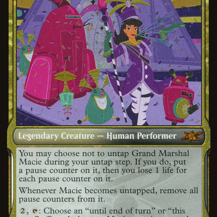 Grand Marshal Macie (Showcase) [Unfinity] Galaxy Foil