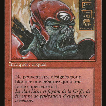 Ironclaw Orcs - Orques de la Griffe de fer  [Renaissance]