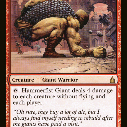 Hammerfist Giant [Ravnica: City of Guilds]
