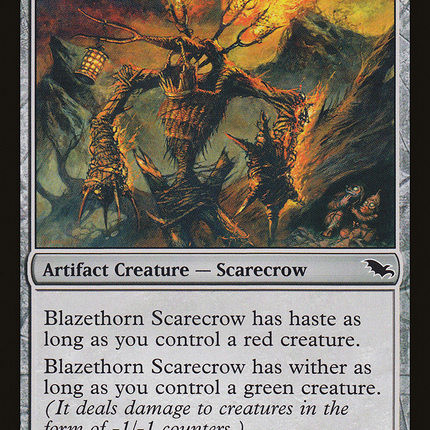 Blazethorn Scarecrow [Shadowmoor]