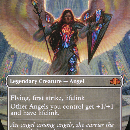 Lyra Dawnbringer (Borderless) [Dominaria Remastered]