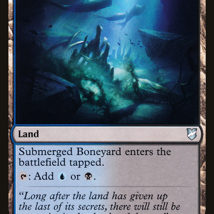 Submerged Boneyard [Commander 2018]