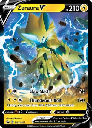 Zeraora V - SWSH263 - SWSH263/null [SWSH: Sword & Shield Promo Cards] Holofoil