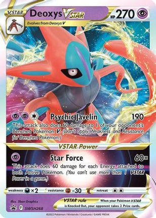 Deoxys VSTAR - SWSH268 - SWSH268/null [SWSH: Sword & Shield Promo Cards] Holofoil