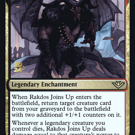 Rakdos Joins Up [Outlaws of Thunder Junction Promos] Prerelease Foil