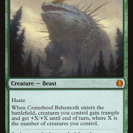 Craterhoof Behemoth [Jumpstart]