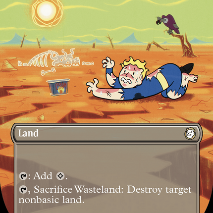 Wasteland (Borderless) [Fallout] Surge Foil