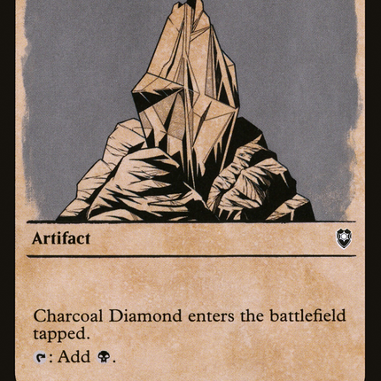 Charcoal Diamond (Showcase) [Commander Legends: Battle for Baldur's Gate]