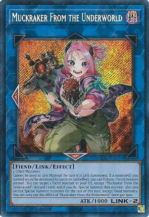 Muckraker From the Underworld (Secret Rare) [DABL-EN051] 1st Edition