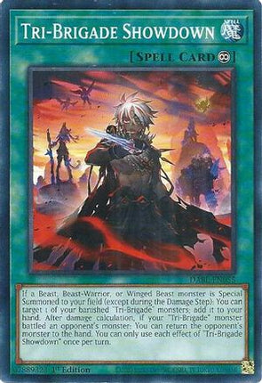 Tri-Brigade Showdown (Common / Short Print) [DABL-EN055] 1st Edition