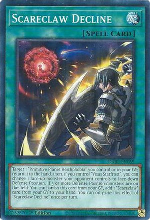 Scareclaw Decline (Common / Short Print) [DABL-EN059] 1st Edition