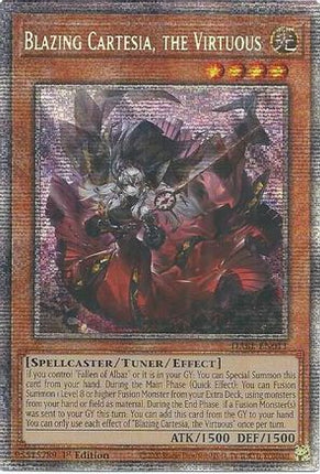 Blazing Cartesia, the Virtuous (Starlight Rare)  [DABL-EN011] 1st Edition