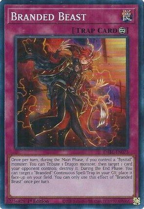 Branded Beast (Super Rare) [DABL-EN073] 1st Edition
