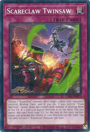 Scareclaw Twinsaw (Common / Short Print) [DABL-EN075] 1st Edition