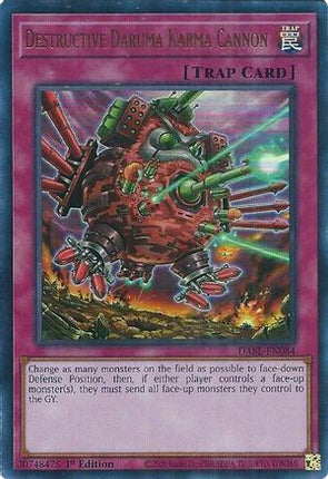 Destructive Daruma Karma Cannon (Ultra Rare) [DABL-EN084] 1st Edition