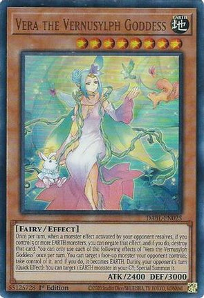 Vera the Vernusylph Goddess (Ultra Rare) [DABL-EN025] 1st Edition