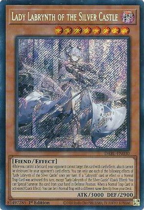 Lady Labrynth of the Silver Castle (Secret Rare) [DABL-EN030] 1st Edition