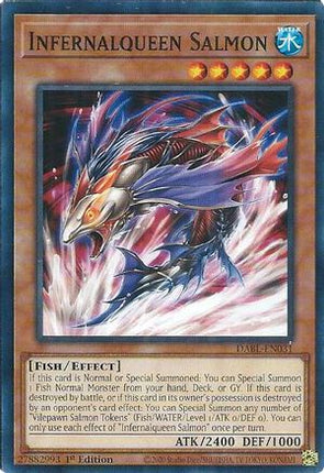 Infernalqueen Salmon (Common / Short Print) [DABL-EN031] 1st Edition