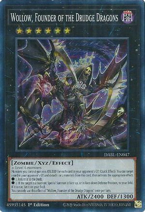 Wollow, Founder of the Drudge Dragons (Super Rare) [DABL-EN047] 1st Edition