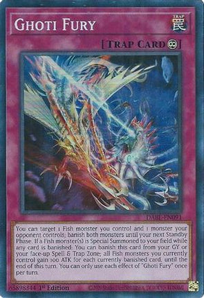 Ghoti Fury (Super Rare) [DABL-EN091] 1st Edition