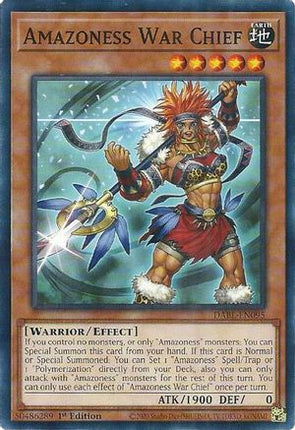 Amazoness War Chief (Common / Short Print) [DABL-EN095] 1st Edition